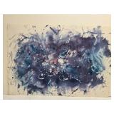 Painting in Textured Paper by Unknown Artist