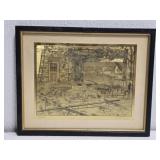 Home Port Gold Foil Picture by Lionel Barrymore