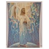 Sallman print of jesus