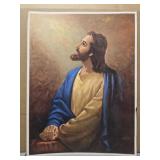 Sallman print of Jesus