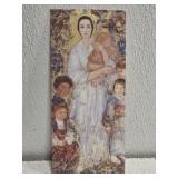 Edna Hibel "American of Beautiful" print card