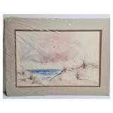 Laura Robinson Werner Beach Print