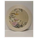 Asian theme Hand painting on silk