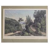Pennsylvania Rail Road Scenery print