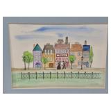 Signed and numbered Laura Werner print