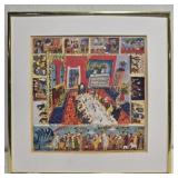 The Jewish Festivals by Michal Meron print