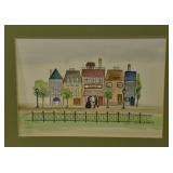 Signed and numbered Laura Werner print