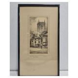 Signed print - BY F. ROBSON