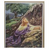 Print of " Christ in Gethsemane "