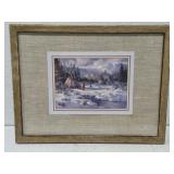 Mini print "Encampment Stream" by Joni Falk