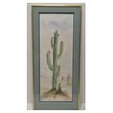 Cactus I watercolor by Laura Robinson Werner