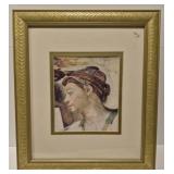 Erythraean Sibyl print by Michelangelo