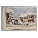 The Farm yard print