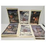 HUGE Collection of Chinese Artwork Prints