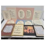 Large Lot of Biblical Phrases & More