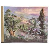 Printed art of " Road to Emmaus "