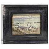 Small framed Louis Knight print