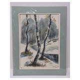 Watercolor painting by Laura Werner