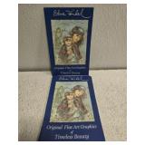 Lot of 5 Edna Hibel art booklets