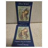 Lot of 5 Edna Hibel art booklets