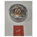 Edna Hibel porcelain trinket box