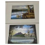 Vintage holographic Dufex prints