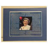 Print on board "The legend of Edna Hibel"