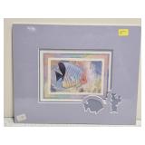 Print of Watercolor Painting of Fish