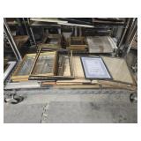 Estate lot of picture frames