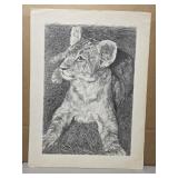 Signed print by A. Johnston 38/500