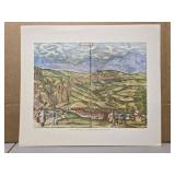 "View of Alhama" by George Braum print