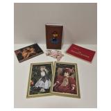 Edna Hibel cards, photos of artwork and more