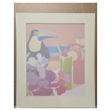 Beautiful print of a toucan