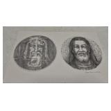 Art depiction of Jesus christ by John gutcher