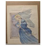 Angel drawing