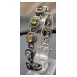 Doug Paulus sterling silver tennis bracelet