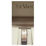 STUNNING Le Vian womens diamond watch