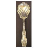Sterling silver serving spoon 61.1g