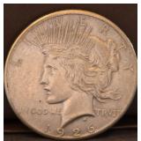 1926 Peace Dollar