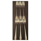 6pc Towle Sterling 1931 forks