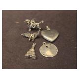 Lot of 5 sterling silver pieces