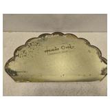 Antique Mais oui collectible Advertising mirror