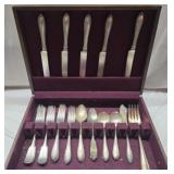 Misc lot of SILVER PLATED  flatware