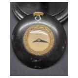 Vintage 1930s Westclox art deco pocket clock