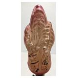 RARE Antique collectible santa light bulb as is