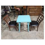 Metal Table & 2 Chairs