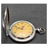 Vintage pocket watch U.S.S.R quail 18J