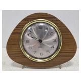 Vintage plastic Mid Century Modern equity clock