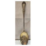 Solid Sterling silver large spoon