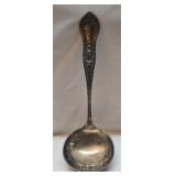 Vintage solid Sterling silver soup ladle